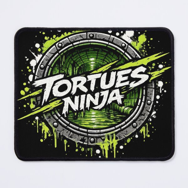 Item preview, Teenage Mutant Ninja Turtles Street Art Grime Logo Vintage version 2 designed and sold by killem667.