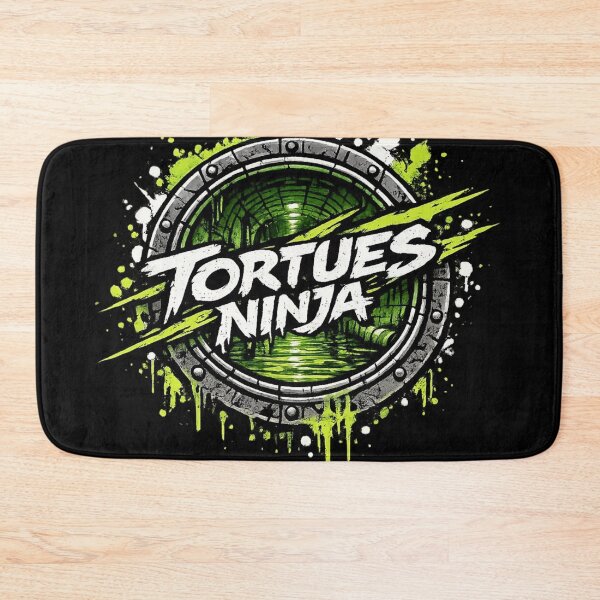 Item preview, Teenage Mutant Ninja Turtles Street Art Grime Logo Vintage version 2 designed and sold by killem667.