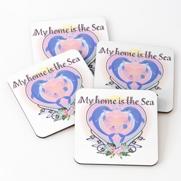 Item preview, Dolphins in a heart designed and sold by InasTees.