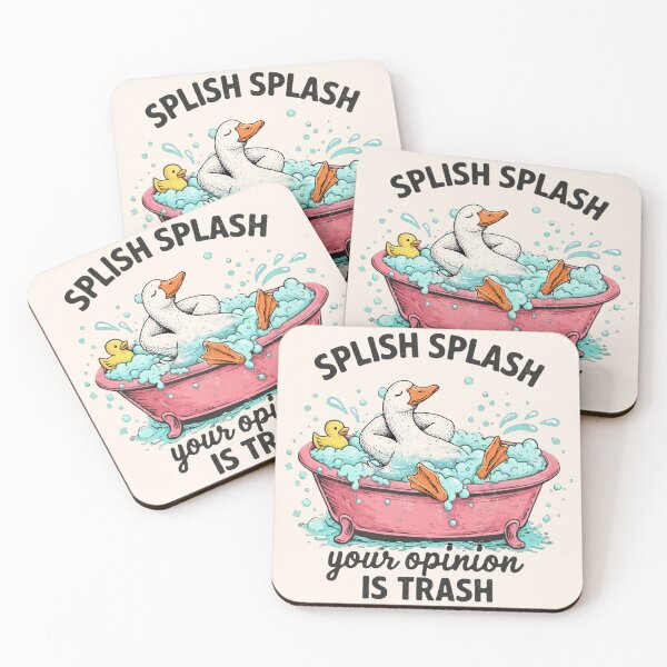 Item preview, Funny Summer Goose Splish Splash Your Opinion Is Trash designed and sold by legendaryskins.