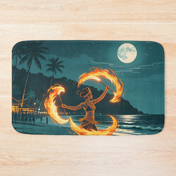 Item preview, KOH PHANGAN – Full Moon Party Retro Sunset Poster designed and sold by Spirit of Siam.