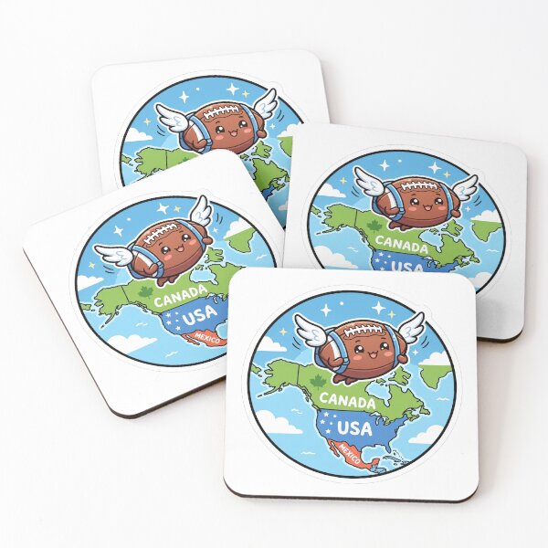 Item preview, North America Journey 2026 Circular Sticker designed and sold by sillyweas.