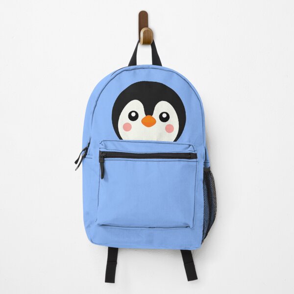 Item preview, CUTE Little Frost Baby Penguin face designed and sold by DibujandoPorfa.