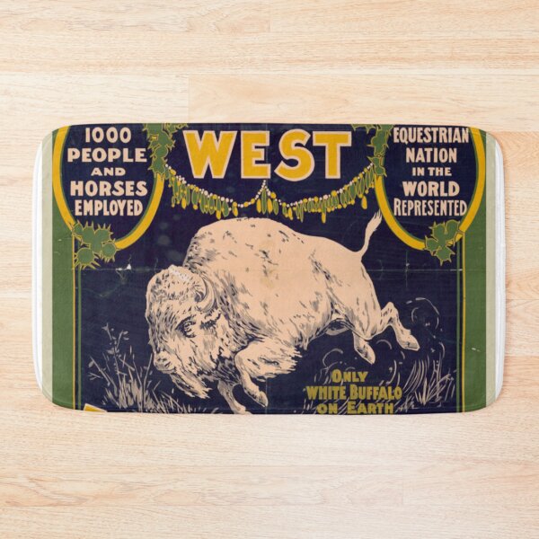 Item preview, Wild West Show Pawnee Bill vintage advertising  designed and sold by BlueLineLAX.