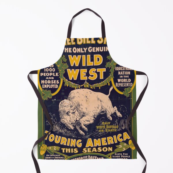 Artikelvorschau, Wild West Show Pawnee Bill Vintage-Werbung entworfen und verkauft von BlueLineLAX.