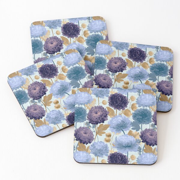 Item preview, Trendy Chrysanthemum Floral  - Birthday Flower Pattern   - Retirement Gifts designed and sold by RoyalStarsPatts.