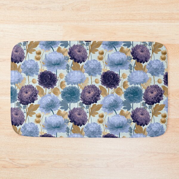 Item preview, Trendy Chrysanthemum Floral  - Birthday Flower Pattern   - Retirement Gifts designed and sold by RoyalStarsPatts.