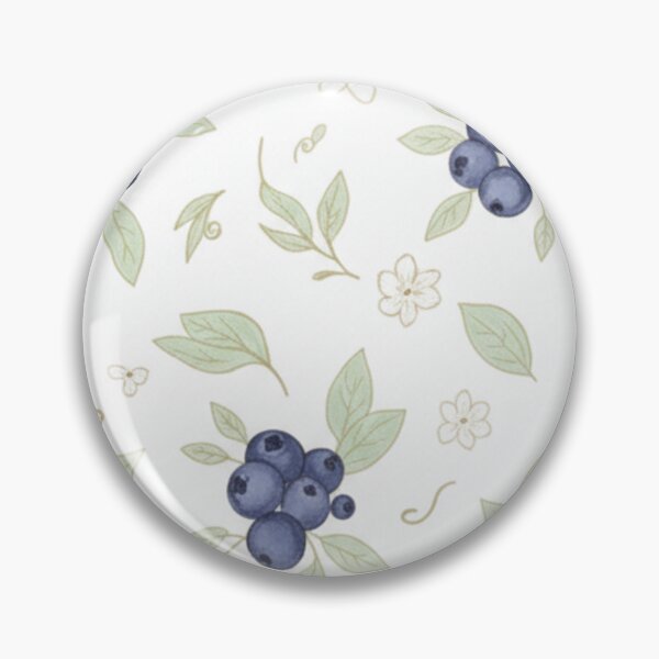 Item preview, Vintage Blueberry Floral Pattern | Botanical Cottagecore Style designed and sold by HeyHas.
