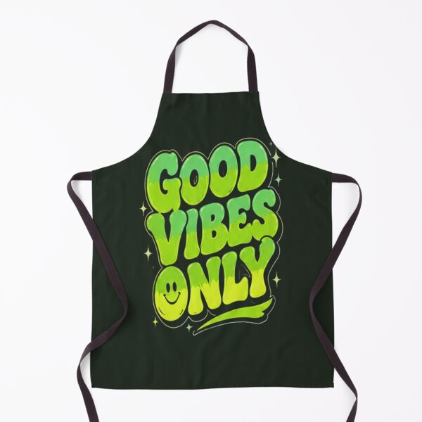 Item preview, Good Vibes Only Retro Slime Green Smiley Face T-Shirt designed and sold by weeomano.
