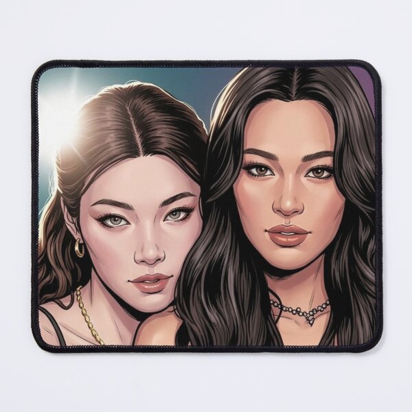Item preview, LO Starlight Couple GL Series Lgbtq+ Sapphic Decor Poster Print Art Comic Saying designed and sold by Mind Space.
