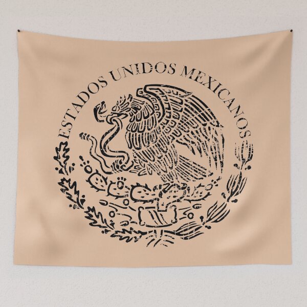 Item preview, Mexican Vintage Black Shield designed and sold by Lidra Zehcnas.