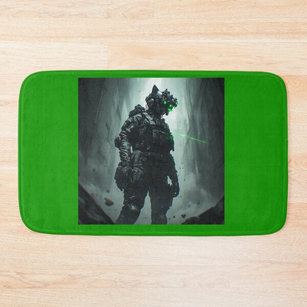 Item preview, "Futuristic Military Cyber Warrior" designed and sold by JMAVILA ART.