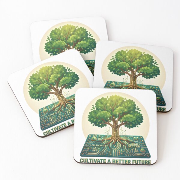 Item preview, Cultivate a Better Future - Solarpunk Circuit  designed and sold by VibeSource.