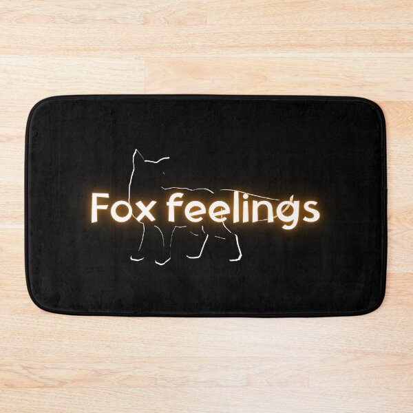 Item preview, Fox Feelings Neon Glow Silhouette Art designed and sold by rich-moda.