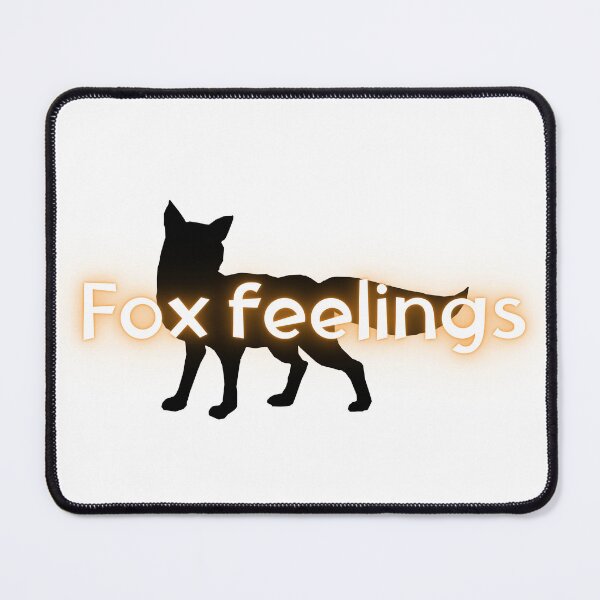 Item preview, Fox Feelings Neon Glow Silhouette Art designed and sold by rich-moda.