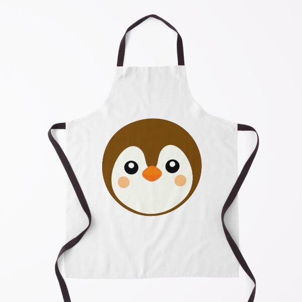 Item preview, CUTE  Baby Penguin face designed and sold by DibujandoPorfa.