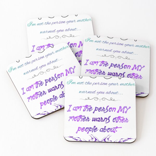 Item preview, I'm not the person your mother warned you about... designed and sold by making it groovy. .
