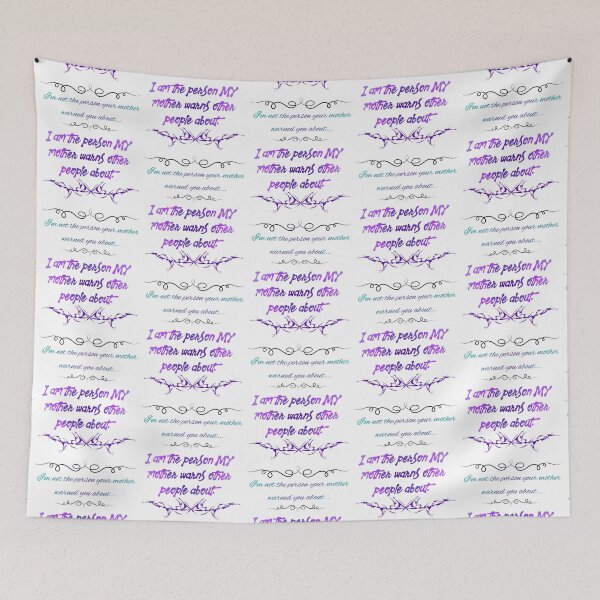Item preview, I'm not the person your mother warned you about... designed and sold by making it groovy. .