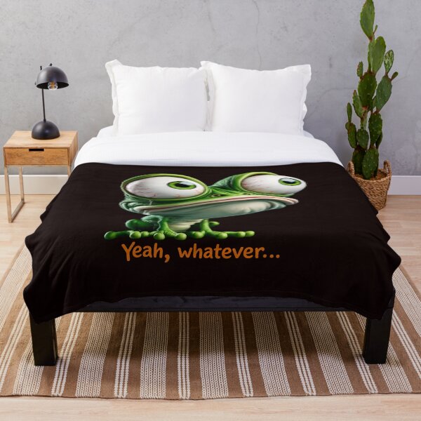 Item preview, Big Eyed Frog Meme designed and sold by Chaotic Critters.