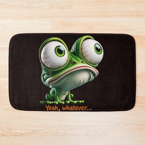 Item preview, Big Eyed Frog Meme designed and sold by Chaotic Critters.