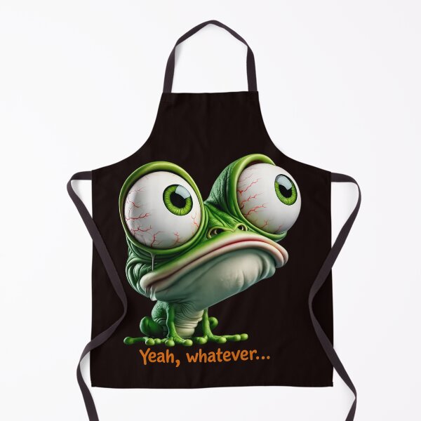 Item preview, Big Eyed Frog Meme designed and sold by Chaotic Critters.