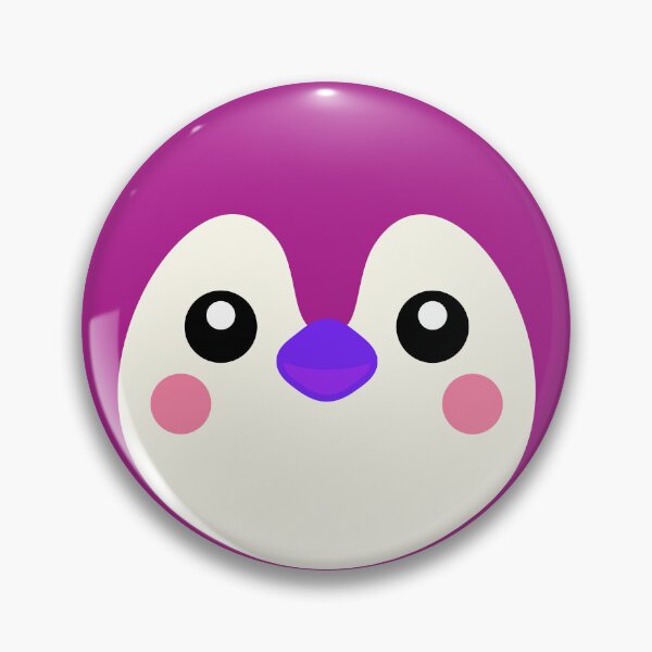 Item preview, CUTE Penguin face designed and sold by DibujandoPorfa.