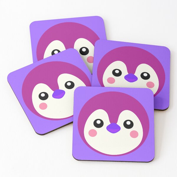 Item preview, CUTE Penguin face designed and sold by DibujandoPorfa.