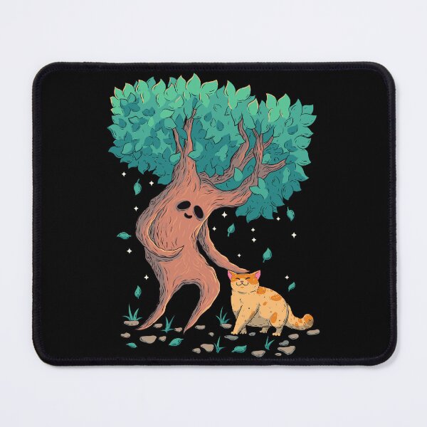 Item preview, Tree Creature Petting Cat designed and sold by DreamingPainter.