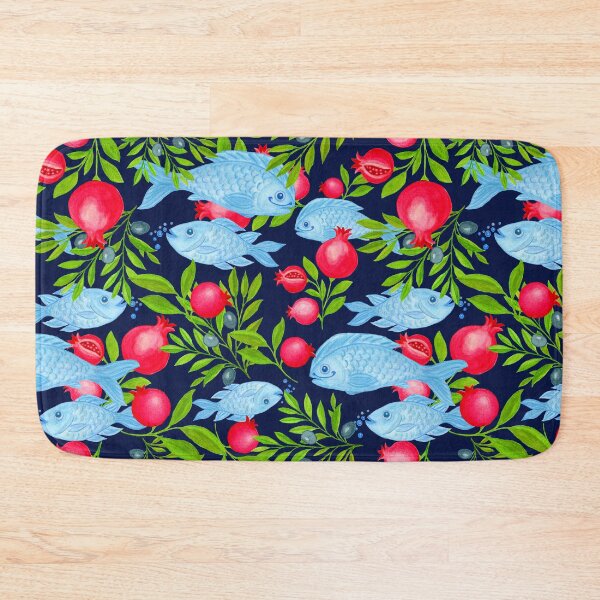 Item preview, Portuguese Pomegranates & Fish designed and sold by Piret Victoria Ribas.