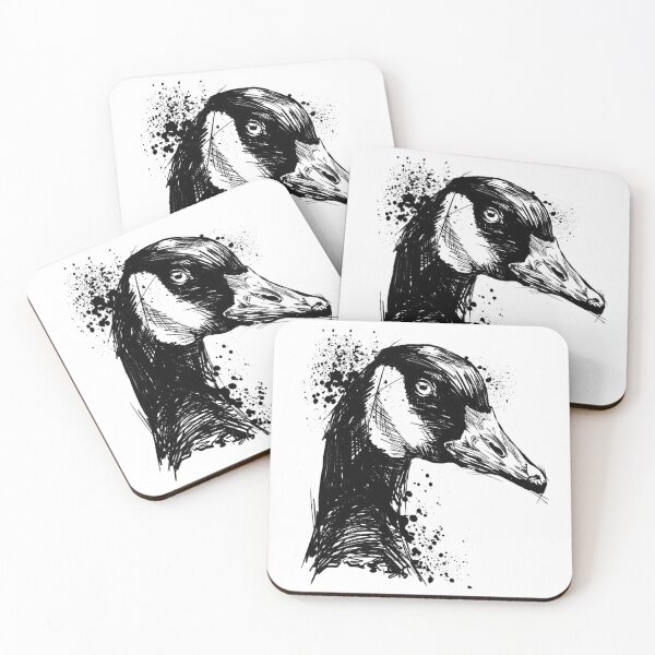 Item preview, Goose Ink Sketch Wildlife Portrait designed and sold by Inkversed.