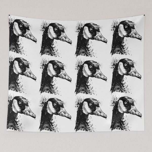 Item preview, Goose Ink Sketch Wildlife Portrait designed and sold by Inkversed.