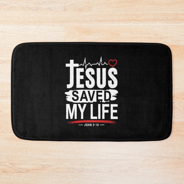 Item preview, Jesus Saved My Life designed and sold by TMTD Productions.