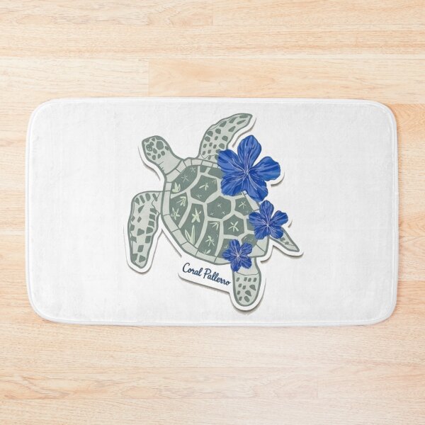 Item preview, Aesthetic Sea Turtle Coastal Ocean Illustration designed and sold by Mialunaa.