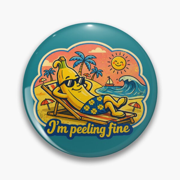 Item preview, Funny Beach Banana Peeling Fine designed and sold by radiogalaxy.