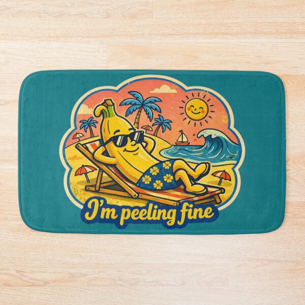 Item preview, Funny Beach Banana Peeling Fine designed and sold by radiogalaxy.