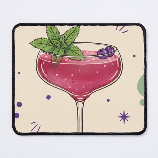 Item preview, Tropical Pink Cocktail | Refreshing Summer Style Illustration designed and sold by HeyHas.
