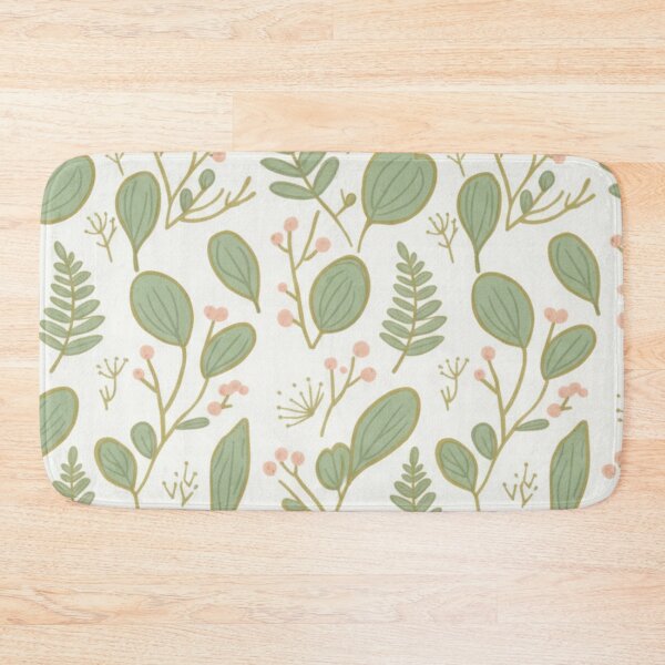 Item preview, Green Leaf Pattern | Natural Botanical Print designed and sold by HeyHas.
