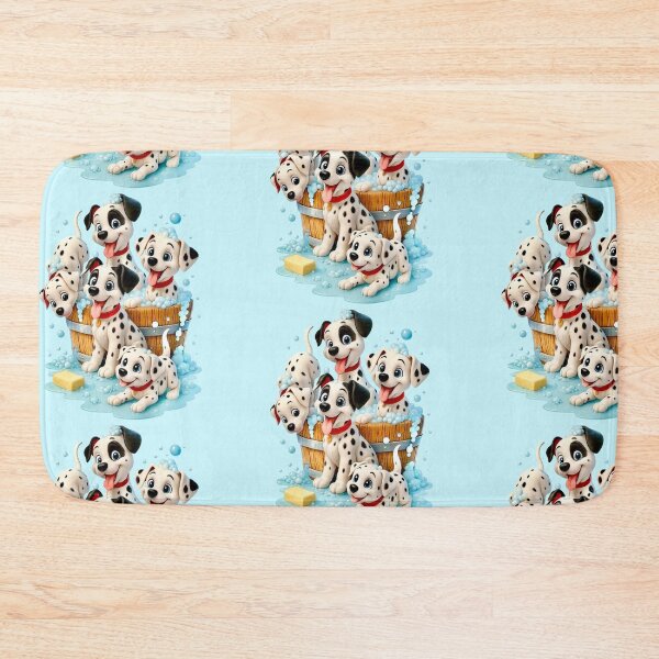 Item preview, Cute Dalmatian Puppies Bubble Bath Cartoon designed and sold by A touch of creativity.