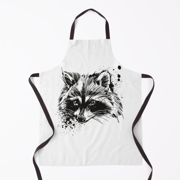 Item preview, Raccoon Ink Portrait Illustration designed and sold by Inkversed.