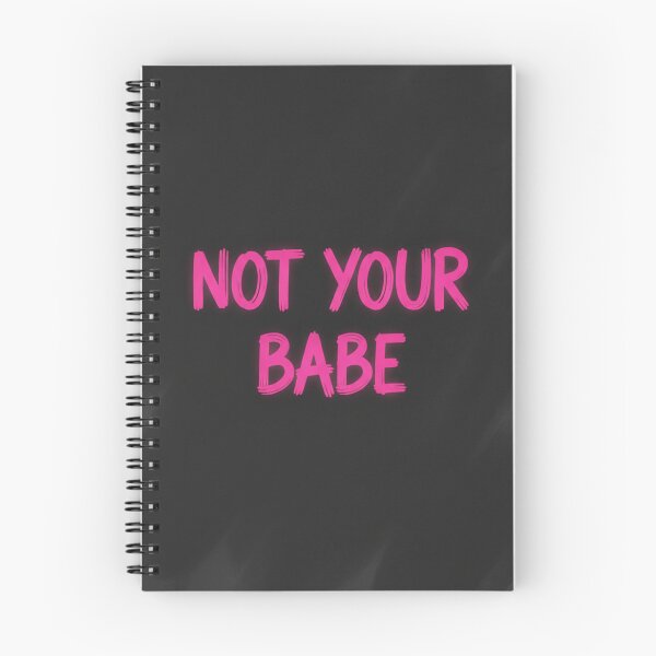 Item preview, I'm Not Your Babe | Feminist Phrase with Neon Style designed and sold by HeyHas.