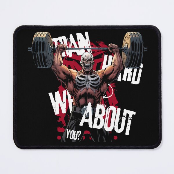 Item preview, TrainHard – Skull Overhead Press designed and sold by TrainHardCo.