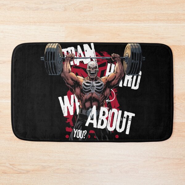 Item preview, TrainHard – Skull Overhead Press designed and sold by TrainHardCo.