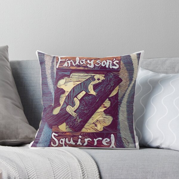 Item preview, White and Reddish Brown Asiatic Finlayson’s Squirrel Intarsia designed and sold by Jonathan's Nature Crafts.