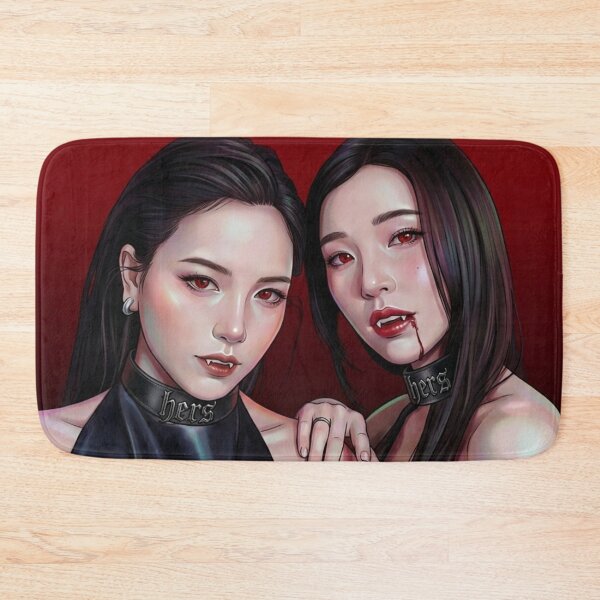 Item preview, Hers Only MieAya Vampire GL Series Lgbtq+ Sapphic Decor Poster Print Art Comic Saying  designed and sold by Mind Space.