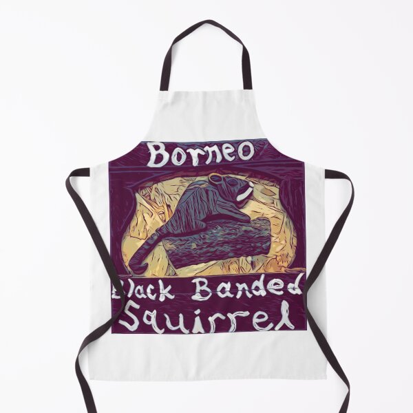 Item preview, Borneo Black Banded Squirrel on Branch Intarsia designed and sold by Jonathan's Nature Crafts.