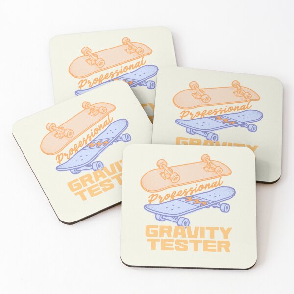 Item preview, Professional Gravity Tester Funny Skateboard Art designed and sold by LinaValearte.