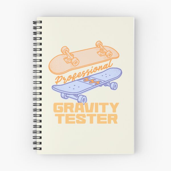 Item preview, Professional Gravity Tester Funny Skateboard Art designed and sold by LinaValearte.