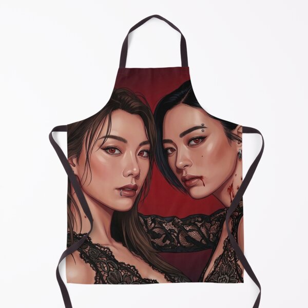 Item preview, LO Kindred Love Vampire GL Series Lgbtq+ Sapphic Decor Poster Print Art Comic Saying designed and sold by Mind Space.