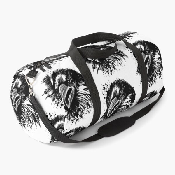 Item preview, Raven Ink Wildlife Portrait designed and sold by Inkversed.