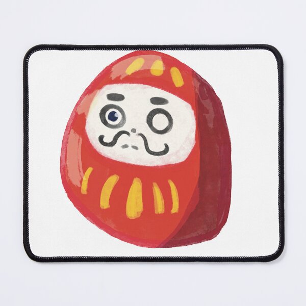 Item preview, Red Good luck daruma designed and sold by KoBea.